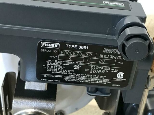Fisher 3660 Positioner de 3661 válvulas que monta os atuadores 1250 de 1250R 3024S e de GX