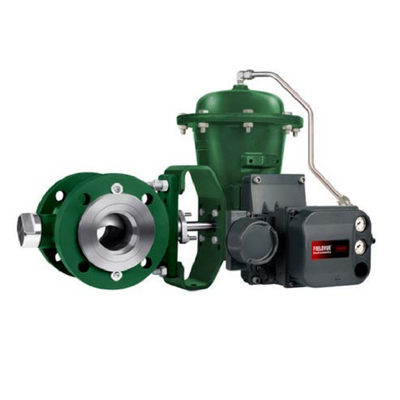 Atuador giratório da válvula de controle do globo V150 com Positioner da válvula