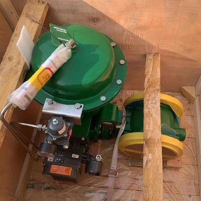Atuador giratório da válvula de controle do globo V150 com Positioner da válvula