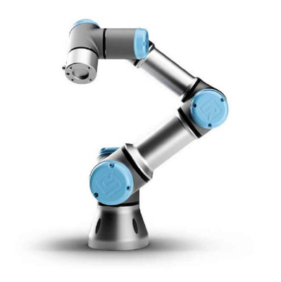 Braço robótico industrial de Ur3 Cobot com sistema visual de Cognex do prendedor RG6