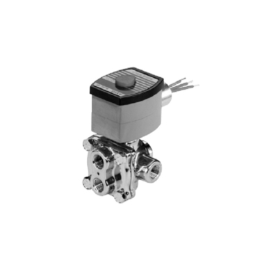 Válvula de controle elétrica de aço inoxidável do solenoide do vapor para aplicações de alta temperatura