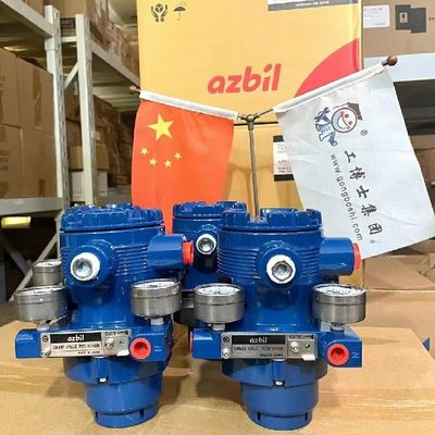 Válvula de controle com o Positioner esperto pneumático do atuador e da válvula de Azbil Avp100