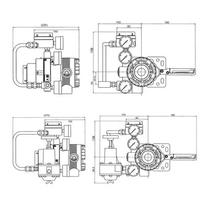 Positioner esperto AVP300 da válvula de controle pneumático com Fisher Valve