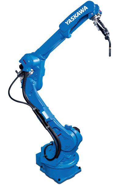 braço YASKAWA AR2010 do robô de 6 linhas centrais para o braço do robô que solda 12kg o robô industrial do braço da carga útil 2010mm