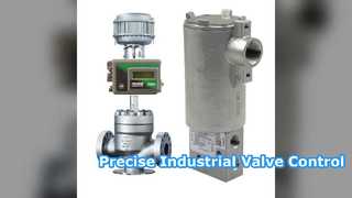 Válvula de controle de fluido preciso 10V HART